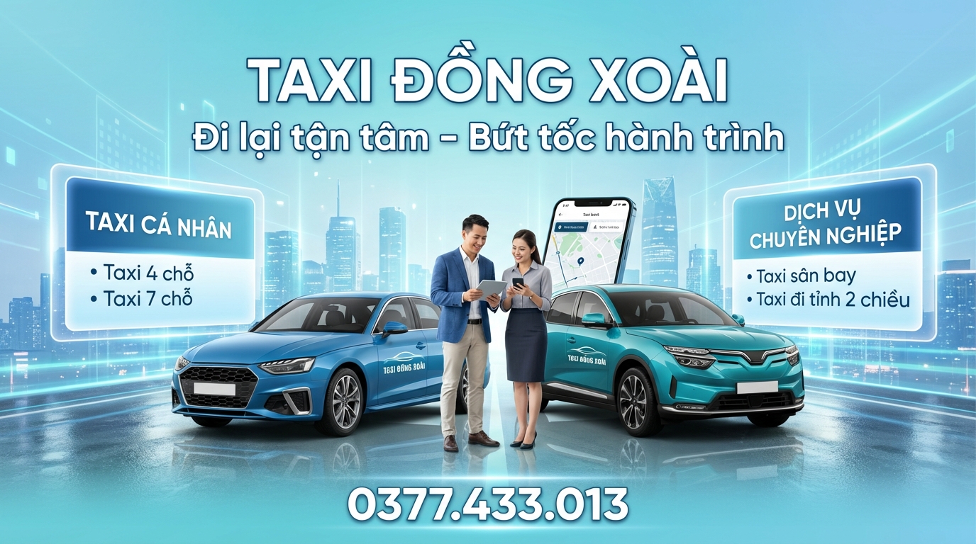 Cam kết phục vụ của Taxi Đồng Xoài Bình Phước