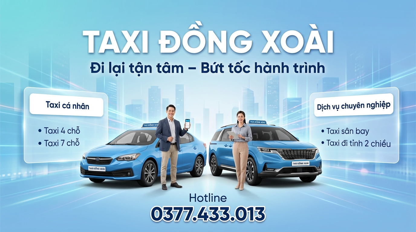 Cam kết phục vụ của Taxi Đồng Xoài Bình Phước